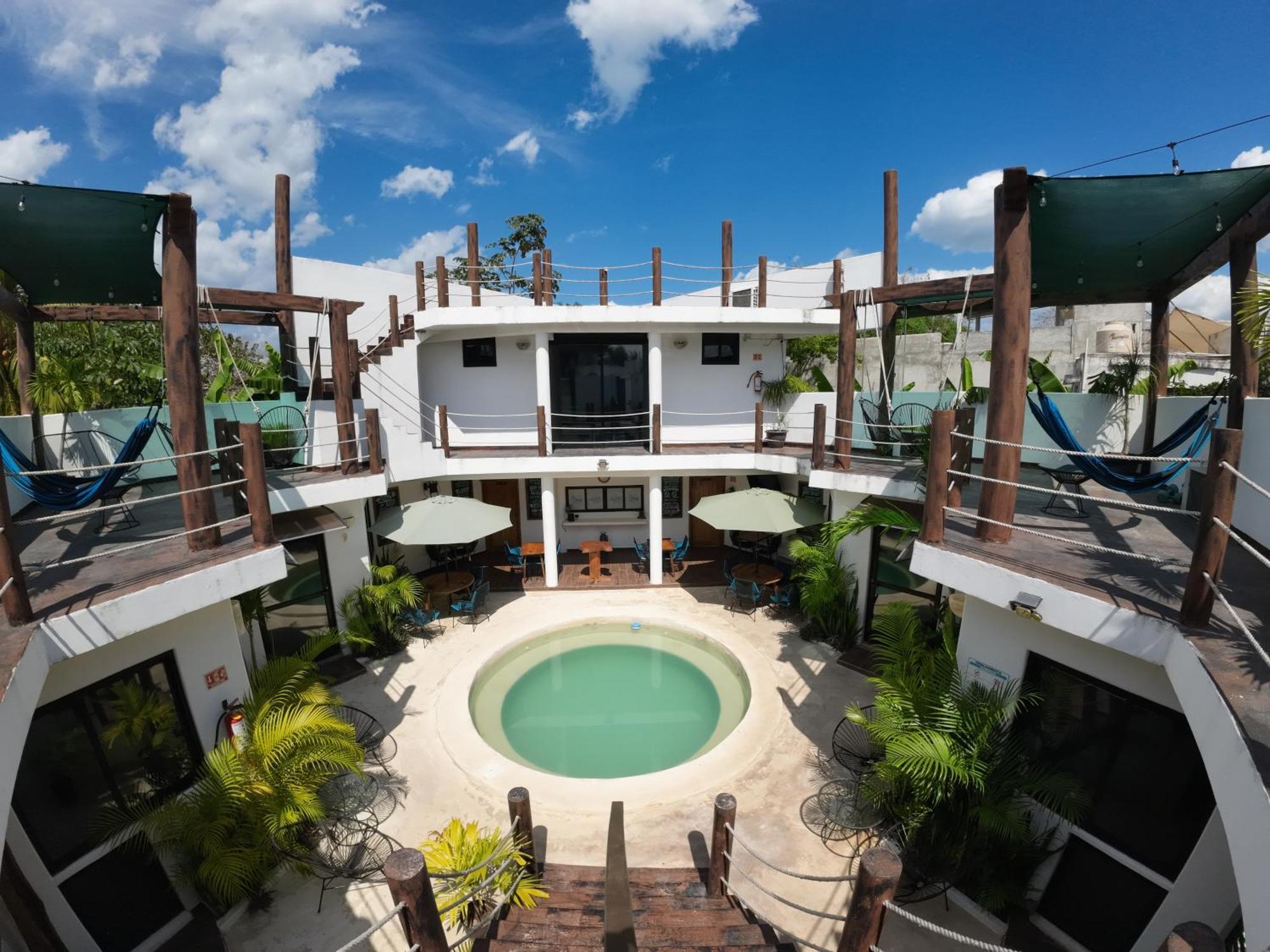 Ade Hotel Bacalar Buitenkant foto