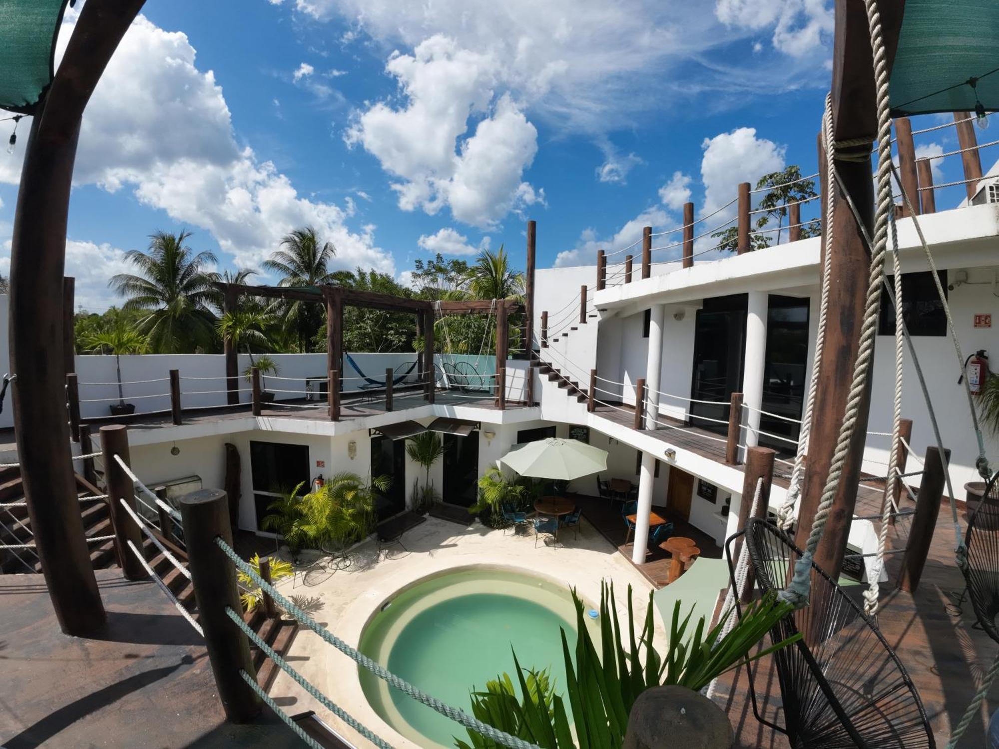 Ade Hotel Bacalar Buitenkant foto